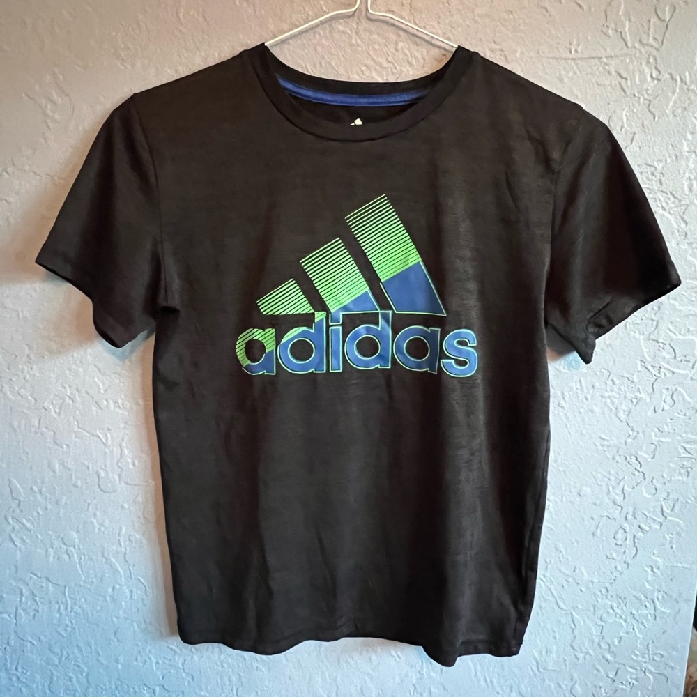 3 Adidas T-Shirts, 1 L/S 2 S/S, Boys Size M (10-12) - Picture 8 of 10